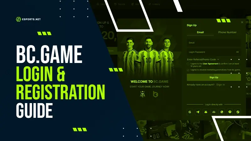 How to Register and Sign In on a BC.Game Mirror